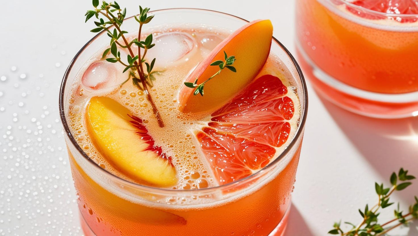 Peach Thyme Spritz