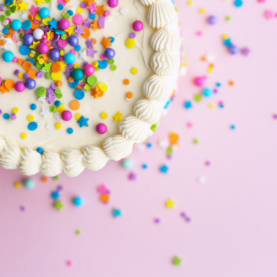 Sprinkled Birthday Cake