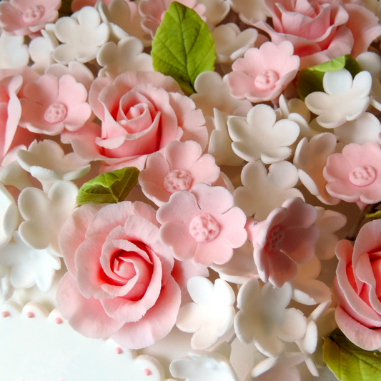 Frosted Sugared Blooms