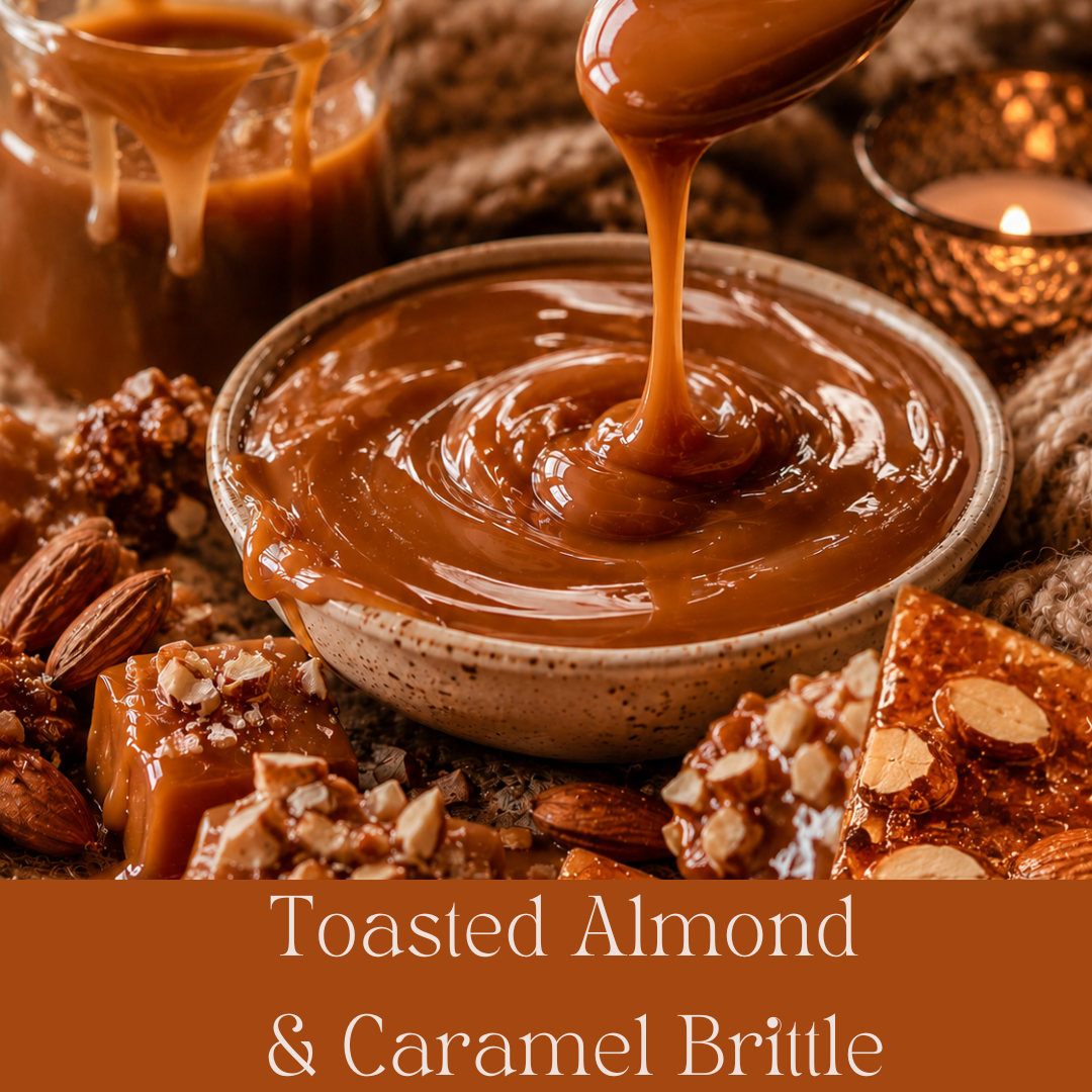 Toasted Almond & Caramel Brittle (PRE-ORDER)