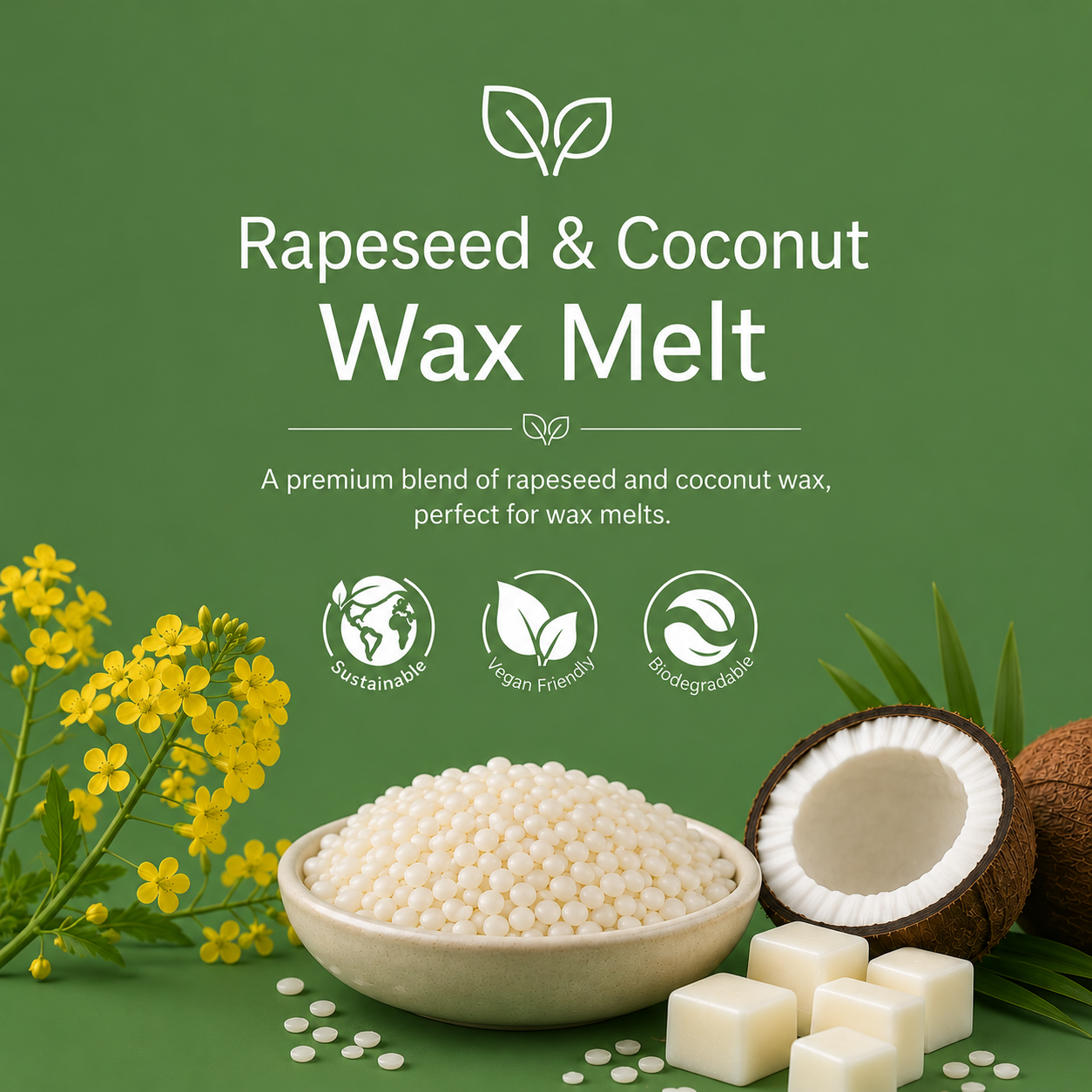 Rapeseed & Coconut Melt Wax