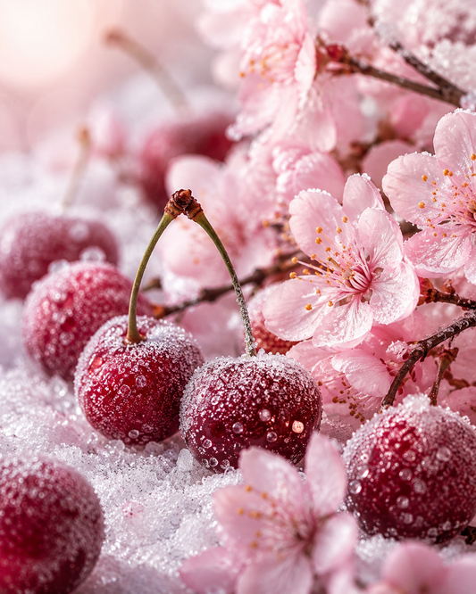 Frosted Cherry & Snow Blossom (PRE-ORDER)