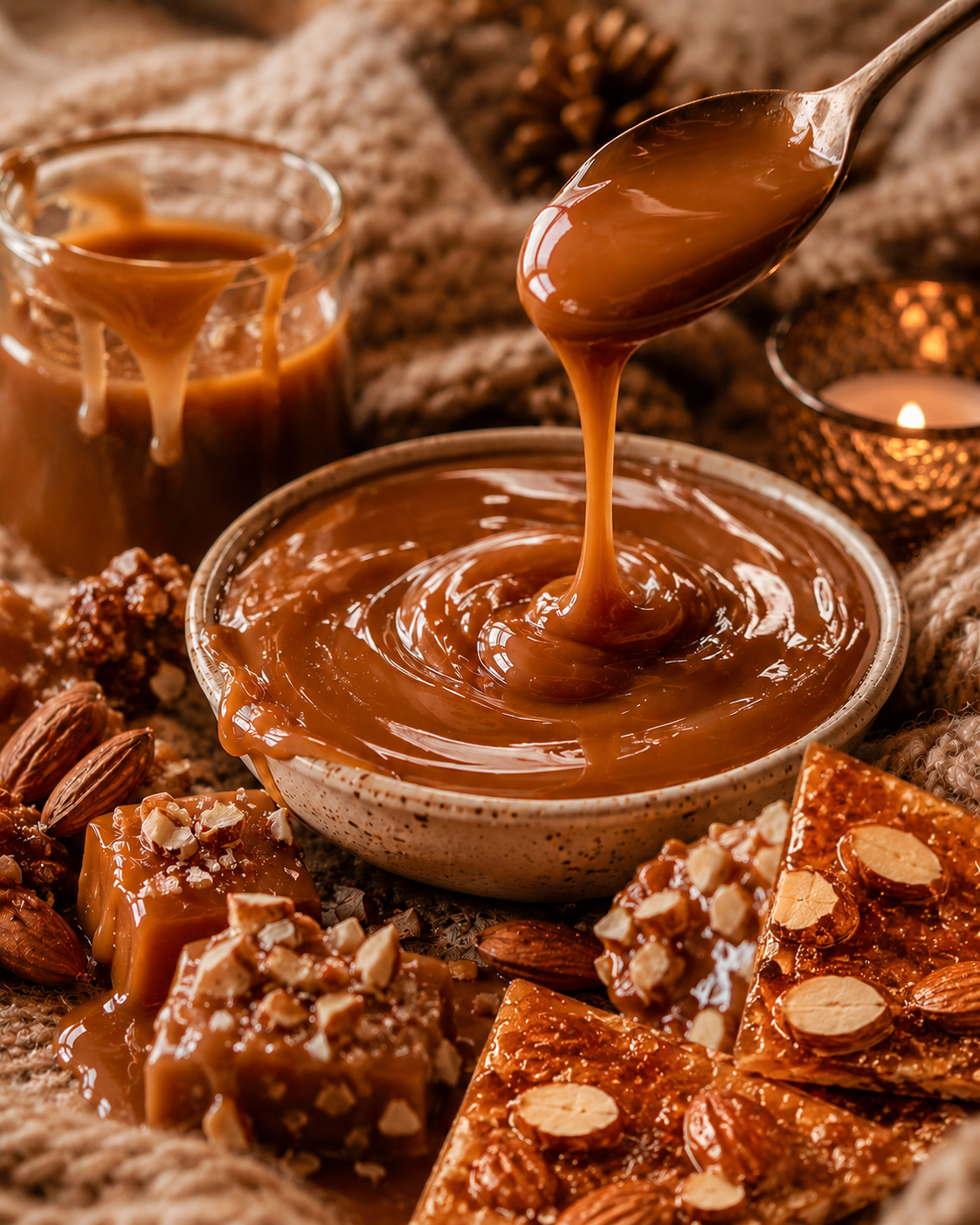Toasted Almond & Caramel Brittle (PRE-ORDER)