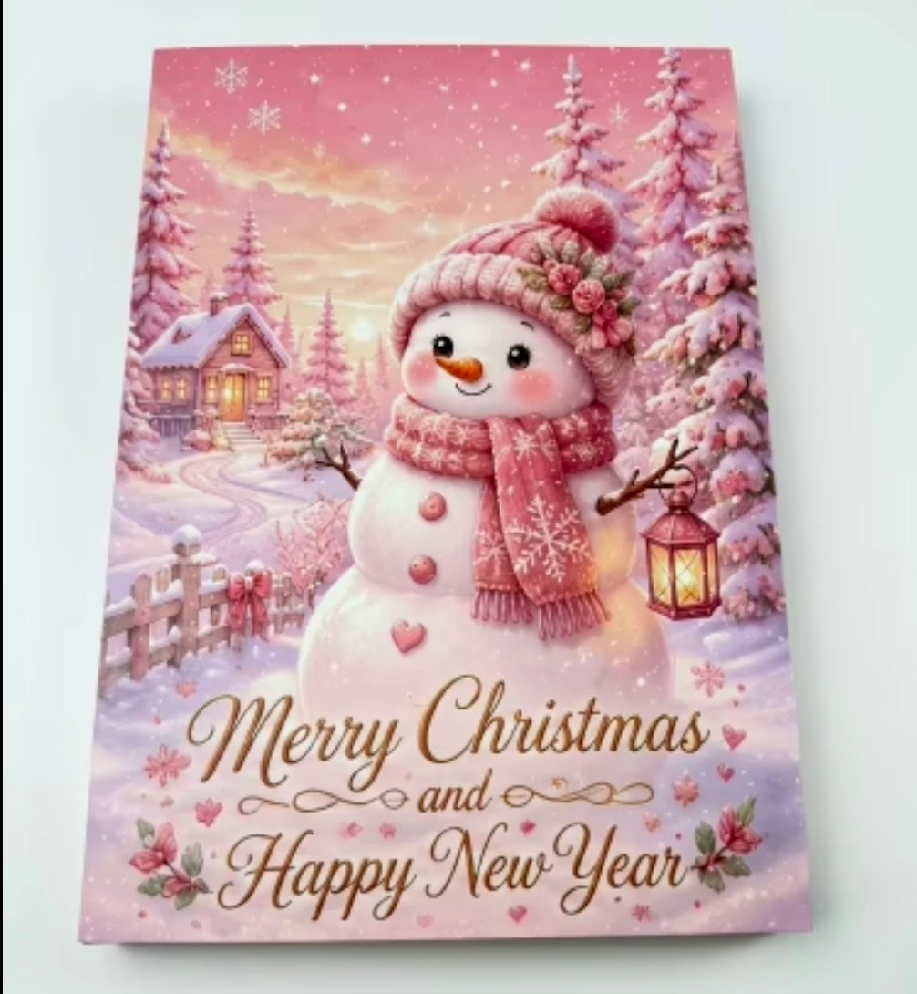 Empty Luxury Advent Calendar (Pink & White Theme) PRE-ORDER
