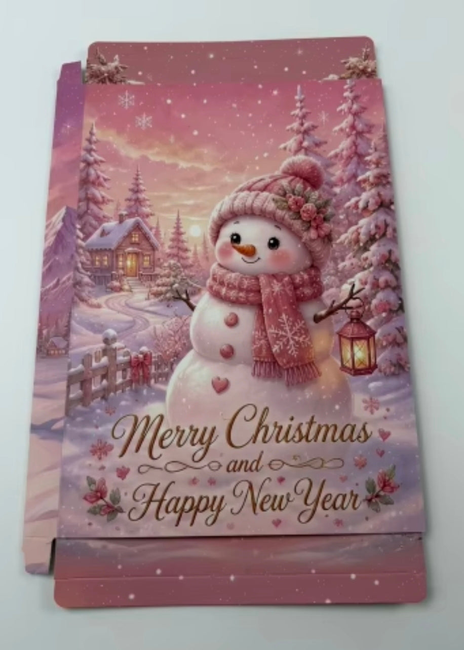 Empty Luxury Advent Calendar (Pink & White Theme) PRE-ORDER