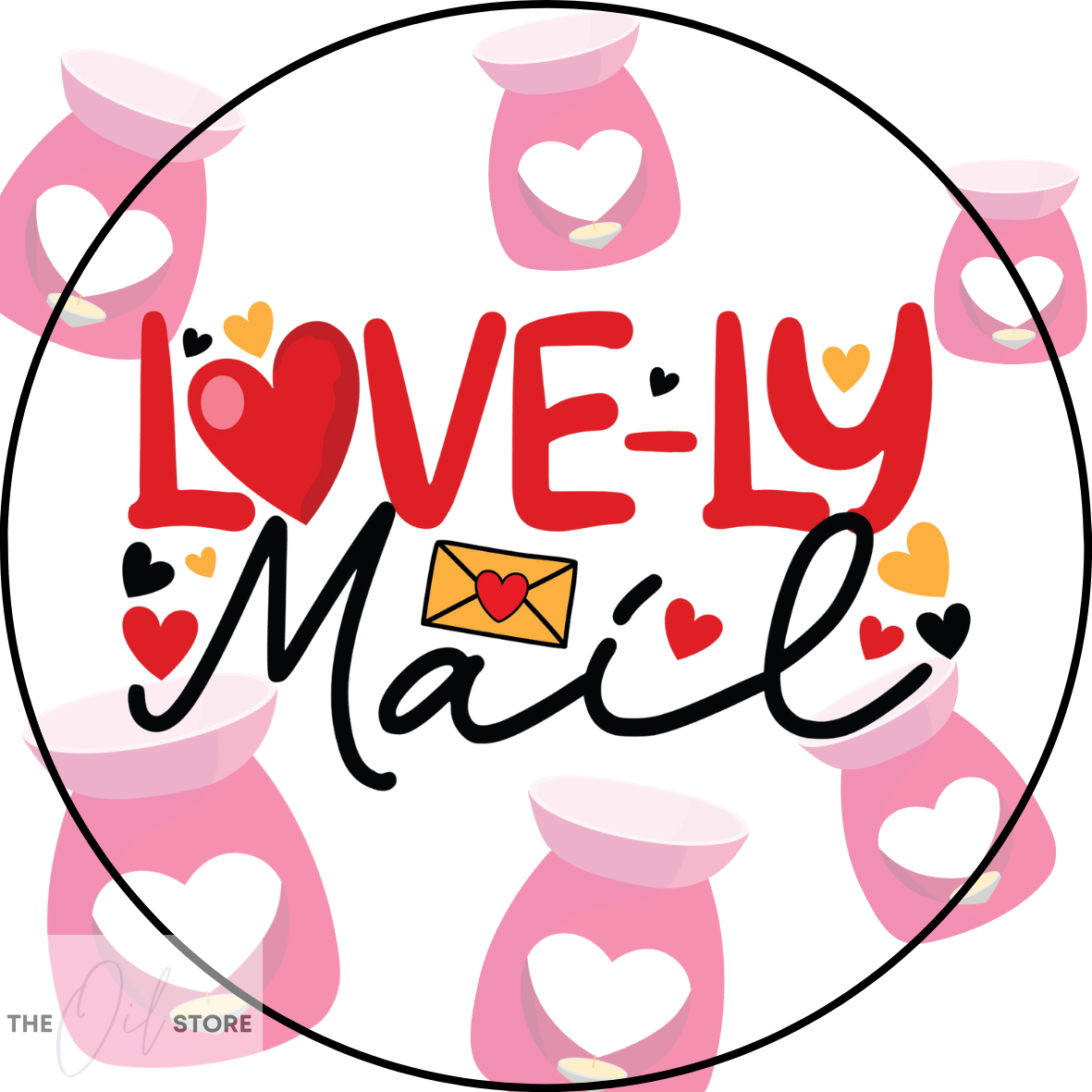 Love-ly Mail With Wax Burners Stickers