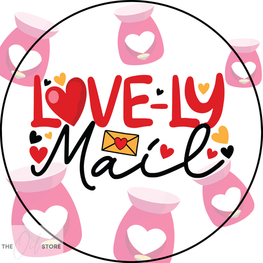 Love-ly Mail With Wax Burners Stickers